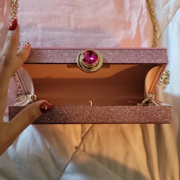 Sophia Webster acrylic clutch/purse pink - Picture 4 of 11